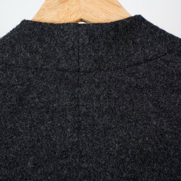 Aritzia Wilfred Brullon Cardigan, Merino Wool, Charcoal Grey, Size XS (generous) - Picture 6 of 11